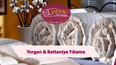 Yorgan ve Battaniye Yıkama